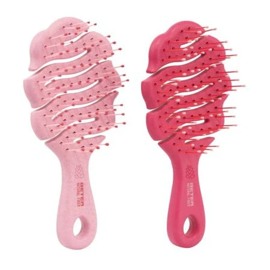 Beter Natural Fibre 180o Flex Hair Brush XS Fuchsia