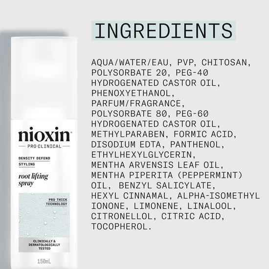 Nioxin Density Defend Styling Root Lifting Spray 150ml