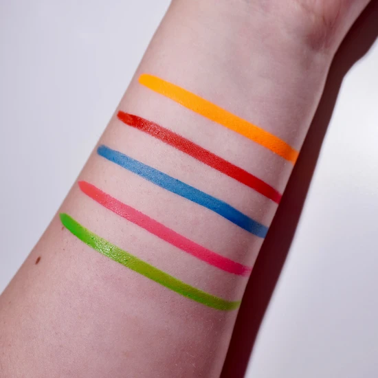 Glisten Cosmetics Neon UV Circle Split Liner Eyeliner