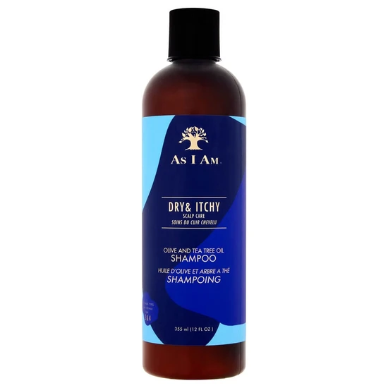 As I Am Dry & Itchy Scalp Care Olive & Tea Tree Oil Shampoo 355ml