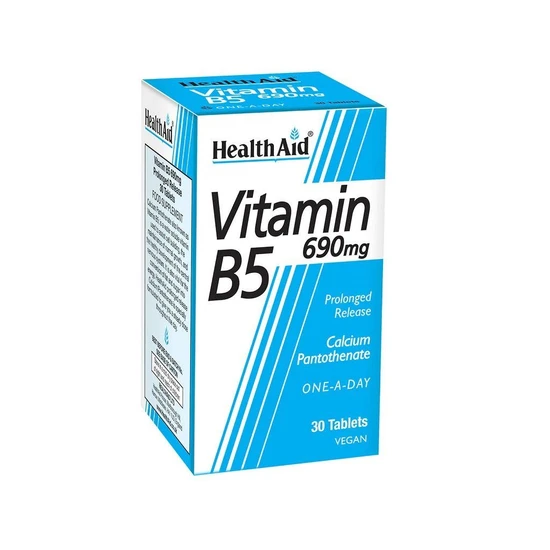 Health Aid Vitamin B5 690mg Tablets 30 Tablets