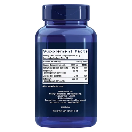 Life Extension Buffered Vitamin C Powder 454g