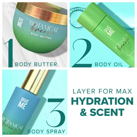 Give Me Botanical Breeze Drenched Set With Body Wash
