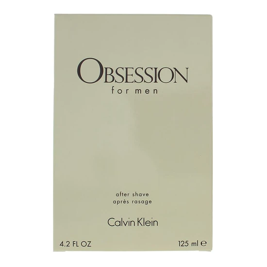 Calvin Klein Obsession For Men Aftershave Splash 125ml