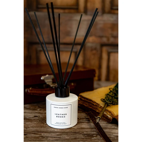 Simon James Home Leather Books Reed Diffuser