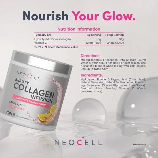 NeoCell Beauty Collagen Infusion Pink Lemonade 200g
