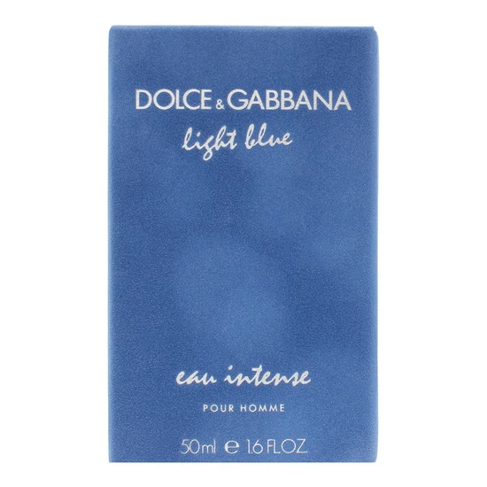 Dolce & Gabbana Light Blue Eau Intense Pour Homme Eau De Parfum 50ml