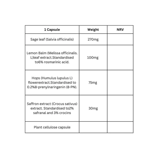 Viridian Menopause Complex Capsules 30 Capsules