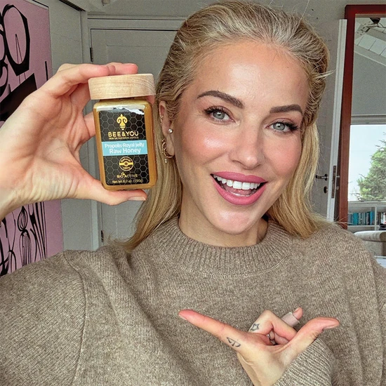 BEE&YOU Organic Royal Jelly+Propolis+Raw Honey Mix Superfood 190g