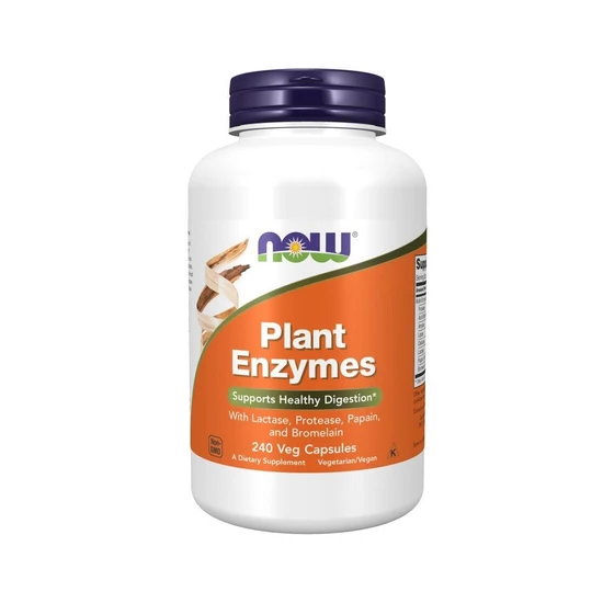 NOW Foods Plant Enzymes Vegicaps 240 Vegicaps
