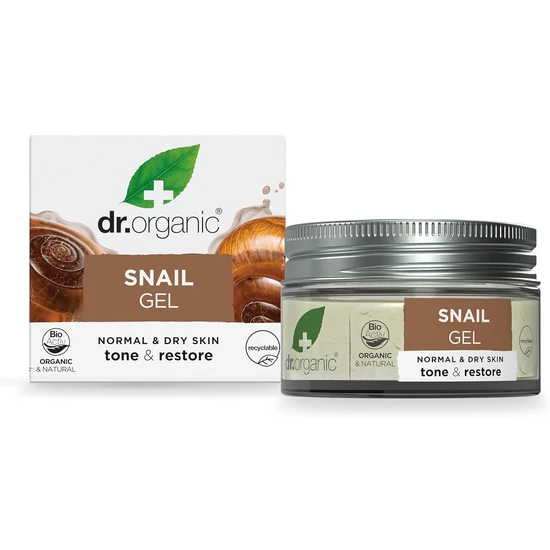 Dr. Organic Tone & Restore Snail Gel 50ml