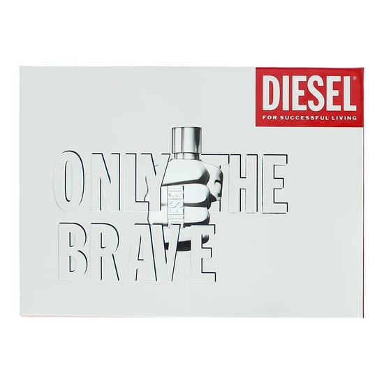 Diesel Only The Brave Gift Set Eau De Toilette (50ml) + Shower Gel (75ml)