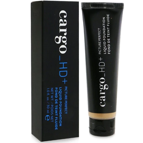 Cargo Cosmetics HD + Picture Perfect Liquid Foundation F50