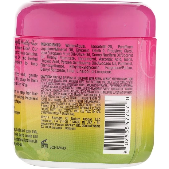 African Pride Dream Kids Olive Miracle Smooth Edges Conditioning Gel 170g