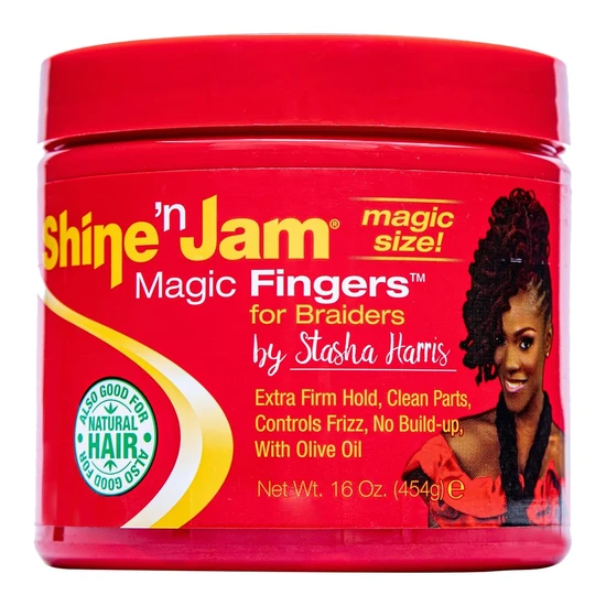 Ampro Shine N Jam Magic Fingers Edge Control Extreme Hold Braiders 227g