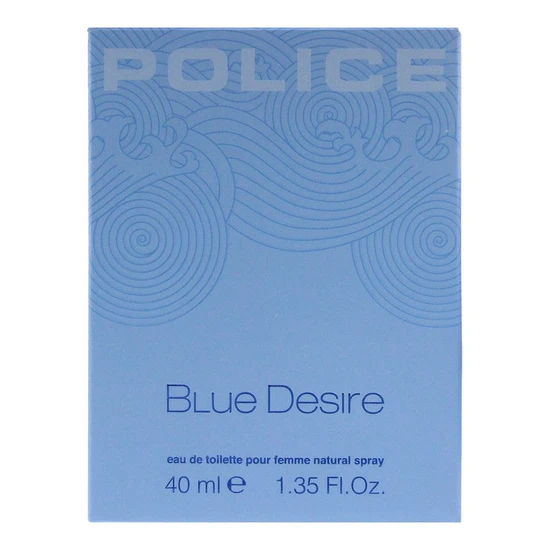 Police Blue Desire Pour Femme Eau De Toilette 40ml