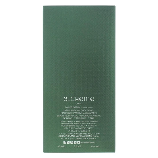 Ajmal Alcheme Eau De Parfum 100ml