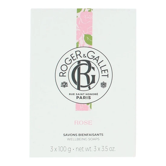 Roger & Gallet Rose Soap Coffret 300g