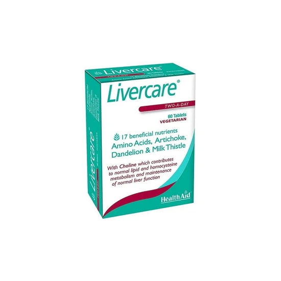 Health Aid LiverCare Tablets 60 Tablets