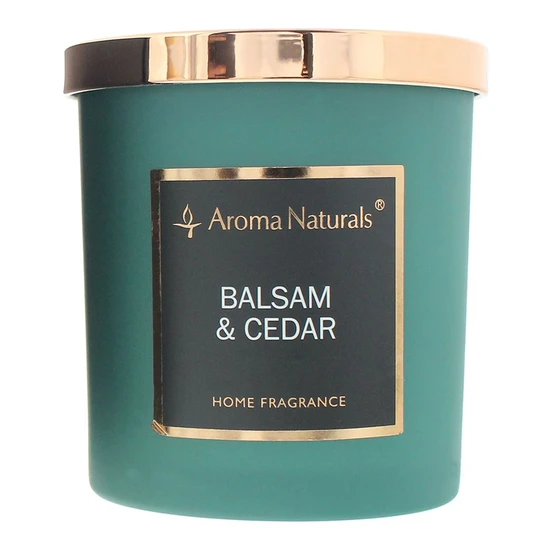 Aroma Naturals Balsam & Cedar Candle 215g