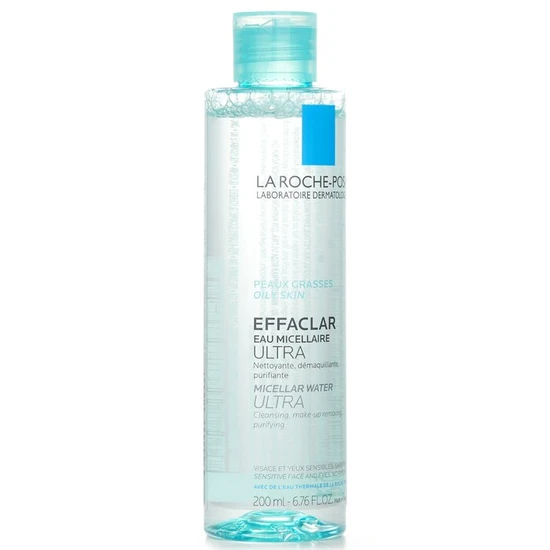 La Roche-Posay Effaclar Micellar Water Ultra For Sensitive Faces & Eyes 200ml