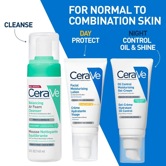 CeraVe Balancing Air Foam Facial Cleanser