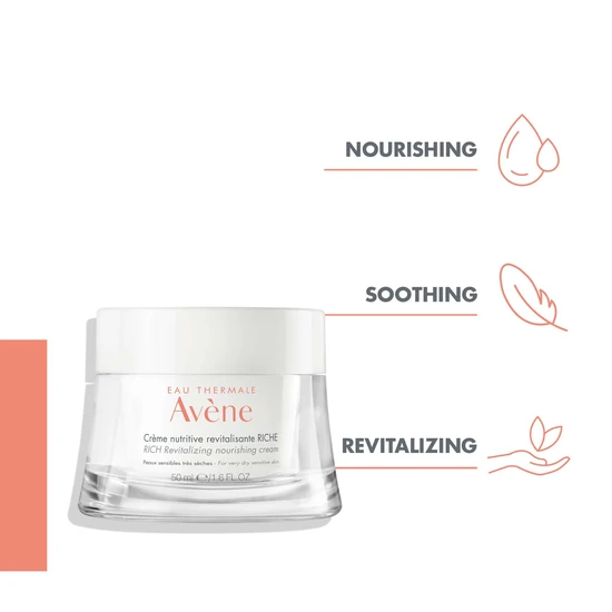 Avène Les Essentiels Rich Revitalising Nourishing Cream 50ml