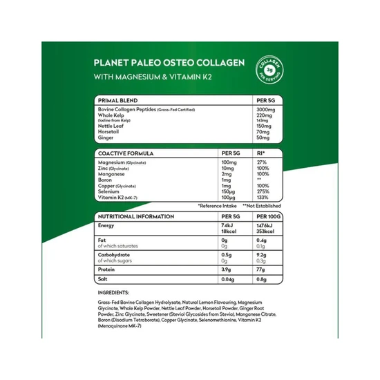 Planet Paleo Osteo Collagen 175g