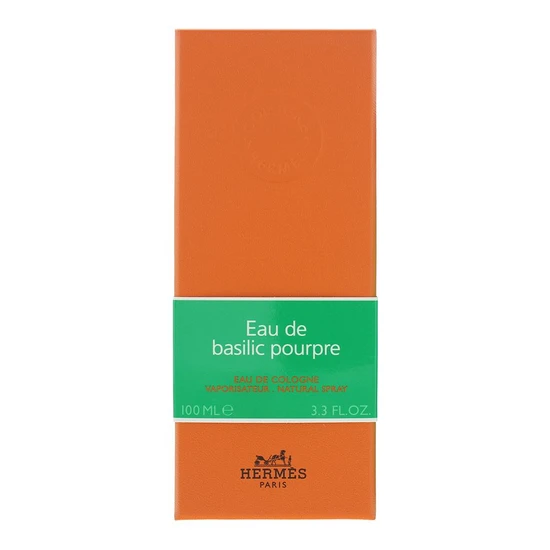 Hermès Eau De Basilic Pourpre Eau De Cologne 100ml