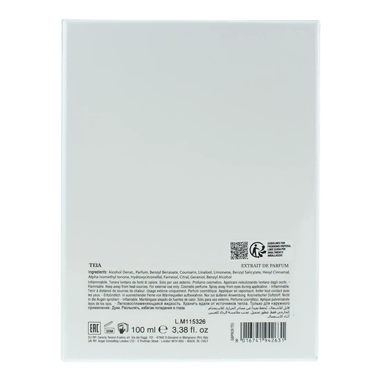 Giardino Benessere Teia Extrait De Parfum 100ml