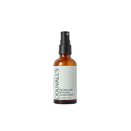 Douvall's Destress & Revitalise Organic Natural Shower Spray 50ml