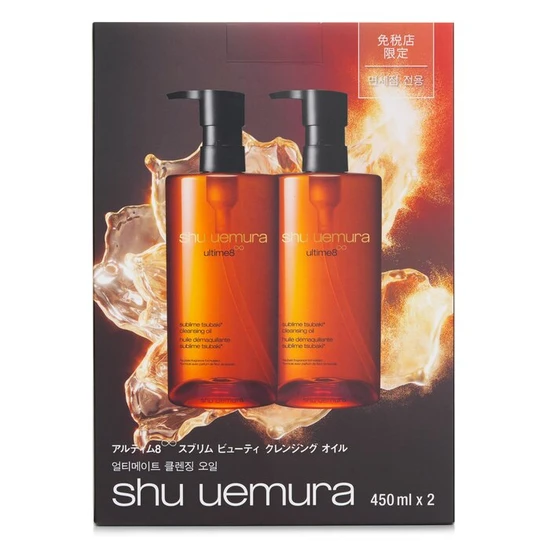 Shu Uemura Art of Hair Ultime8 Sublime Beauty Cleansing Oil 450ml x2