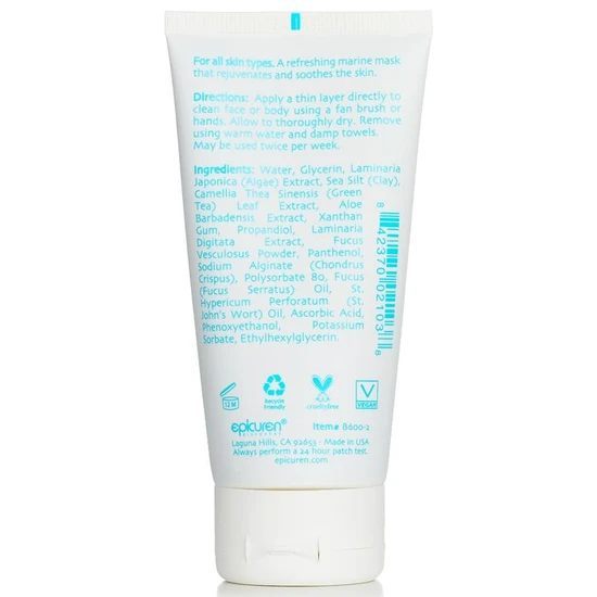 Epicuren Green Tea & Seaweed Soothing Mask 74ml
