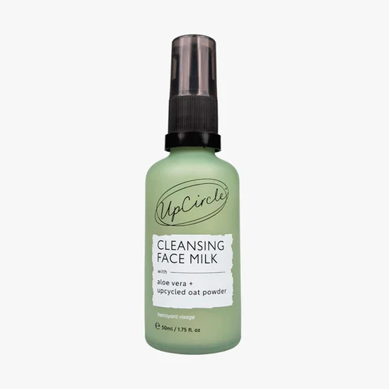 UpCircle Beauty Cleansing Face Milk With Aloe Vera + Upcycled Oat Powder 50ml