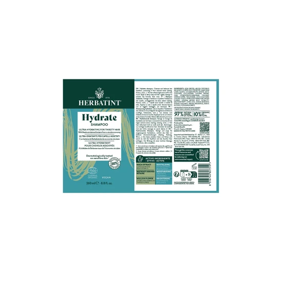 Herbatint Hydrate Shampoo 260ml
