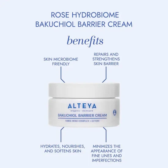 Alteya Organics Rose Hydrobiome Bakuchiol Barrier Cream 50ml