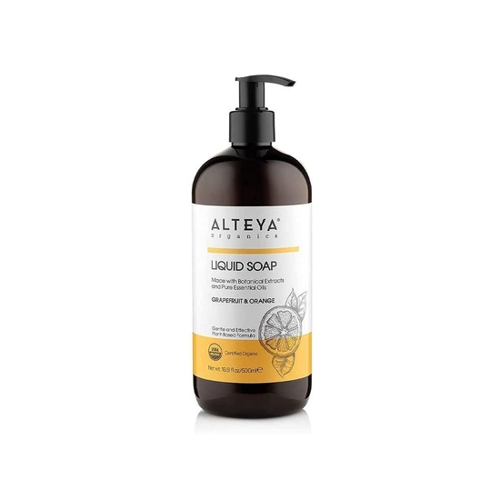 Alteya Organics Liquid Soap Grapefruit & Orange 500ml