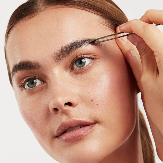 Eyeko Brow Grooming Kit Brow Brush & Spoolie + Scissors + Tweezers + Brow Razor + Pouch