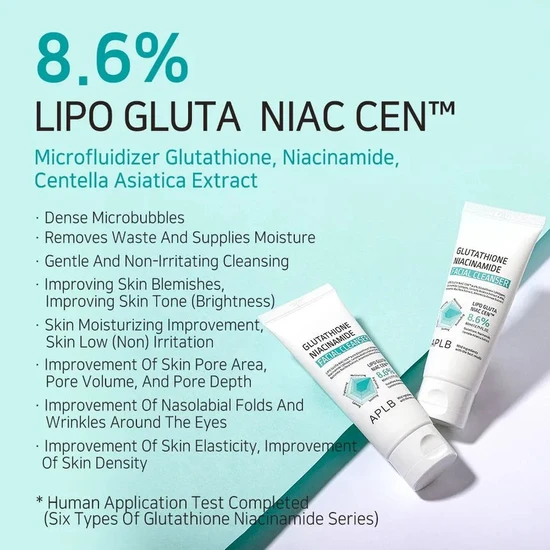 APLB Glutathione Niacinamide Facial Cleanser 80ml