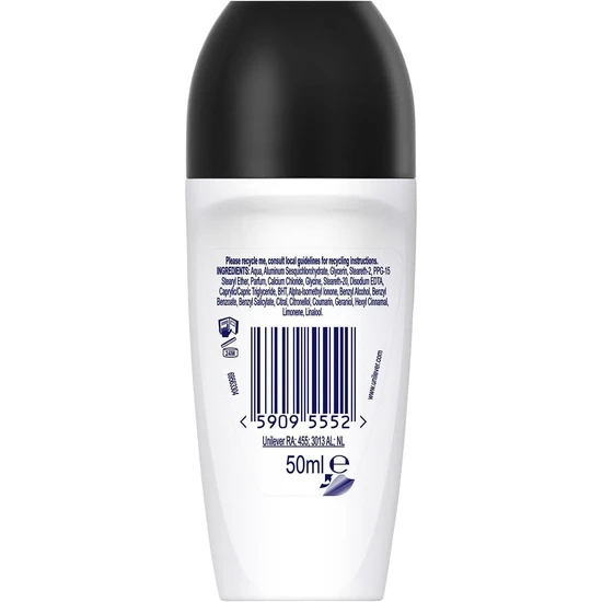 Dove Advanced Care Deodorant Roll On Invisible Dry 50ml