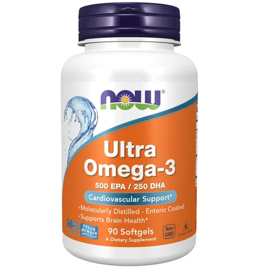 NOW Foods Ultra Omega-3 90 Softgels