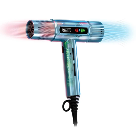 Wahl Vanquish Digital Motor Hair Dryer Cool Blue