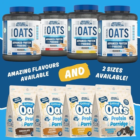 Applied Nutrition Critical Oats Protein Porridge Chocolate 600g