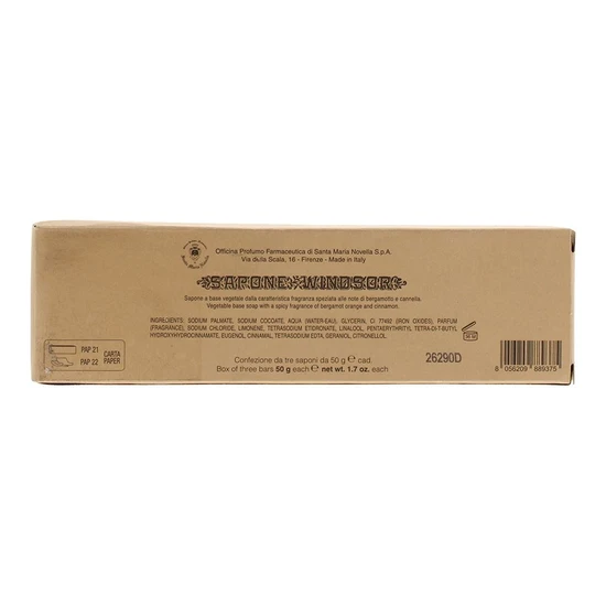 Santa Maria Novella Windsor Soap 3 x 50g