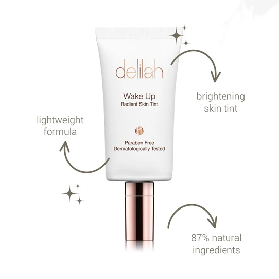 delilah Wake Up Radiant Skin Tint Bronze