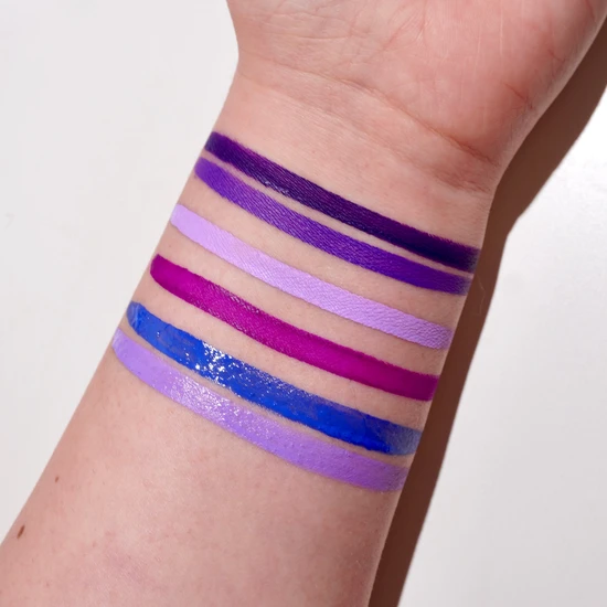 Glisten Cosmetics Purple 4 Pan Palette Eyeliner