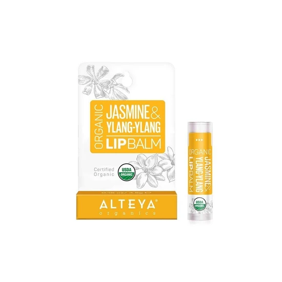 Alteya Organics Lip Balm Jasmine & Ylang-Ylang 5g
