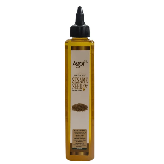 Agor Organic Sesame Seed Oil 250ml