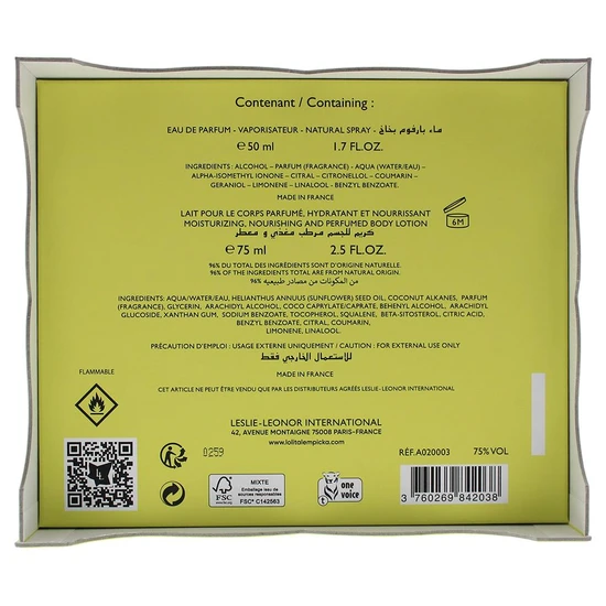 Lolita Lempicka Mon Premier Parfum Eau De Parfum 50ml & Body Lotion 75ml Set 50ml