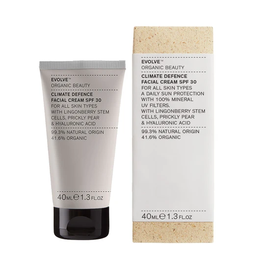 Evolve Beauty Climate Defence Facial Cream SPF 30 40ml